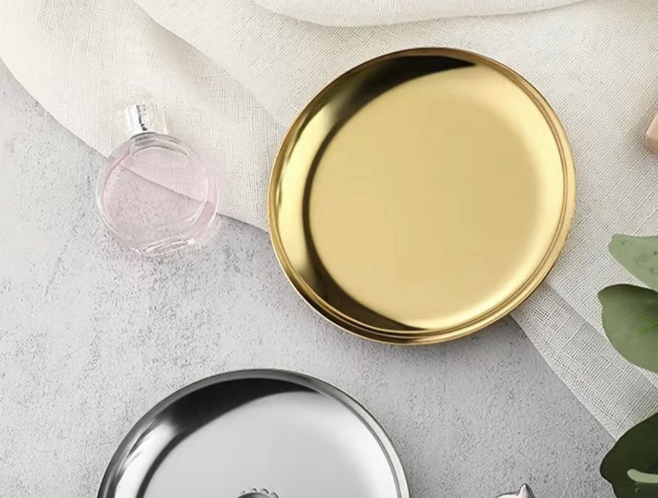 Gold Jewelry Tray