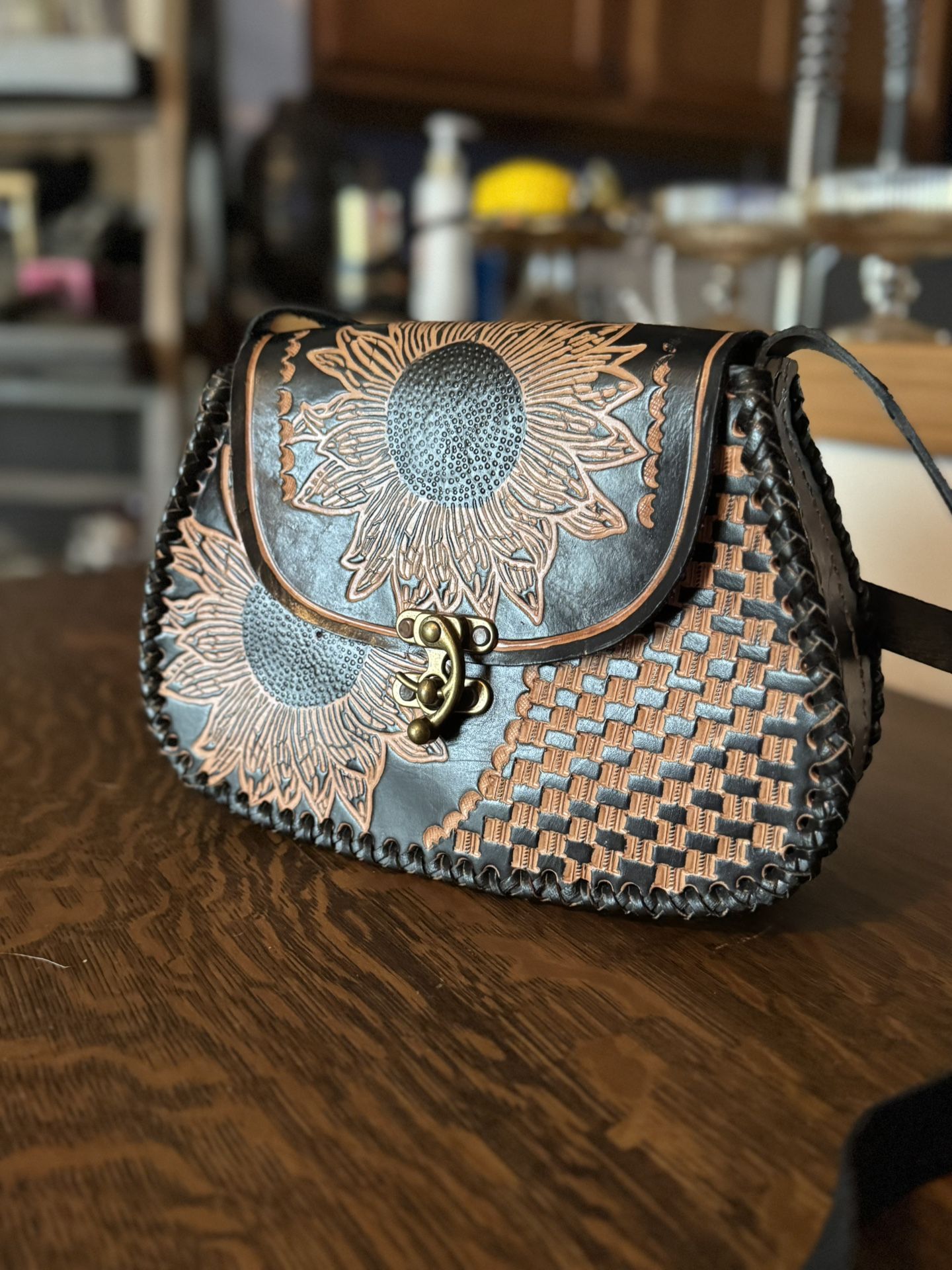 Leather Crossbody Bag