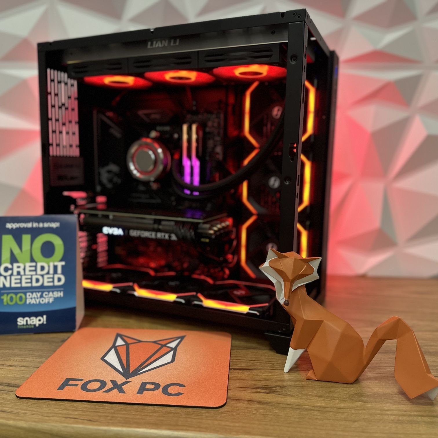 🦊 FOX 01 🦊 $0 DOWN FINANCE AVAILABLE 🦊 FOX GAMING PC | DESKTOP | RIG | AMD RYZEN 7-5800X | NVIDIA RTX 4070 | 32 GB DDR4 RAM | 1 TB SSD | WIN 11