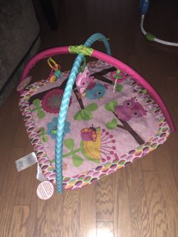 Baby girls play mat