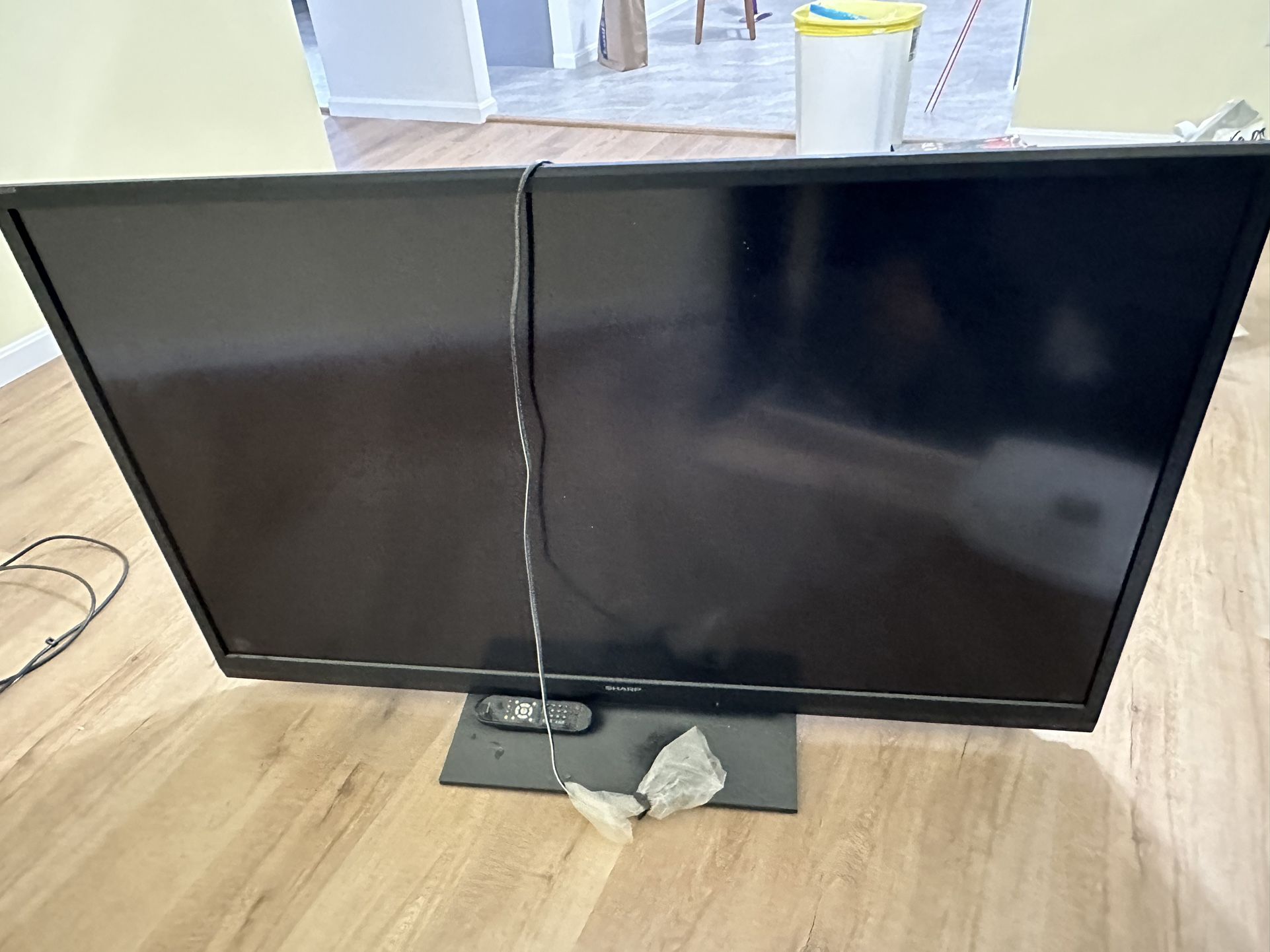 Sharp TV 60 Inches -not Working-To Use For Parts