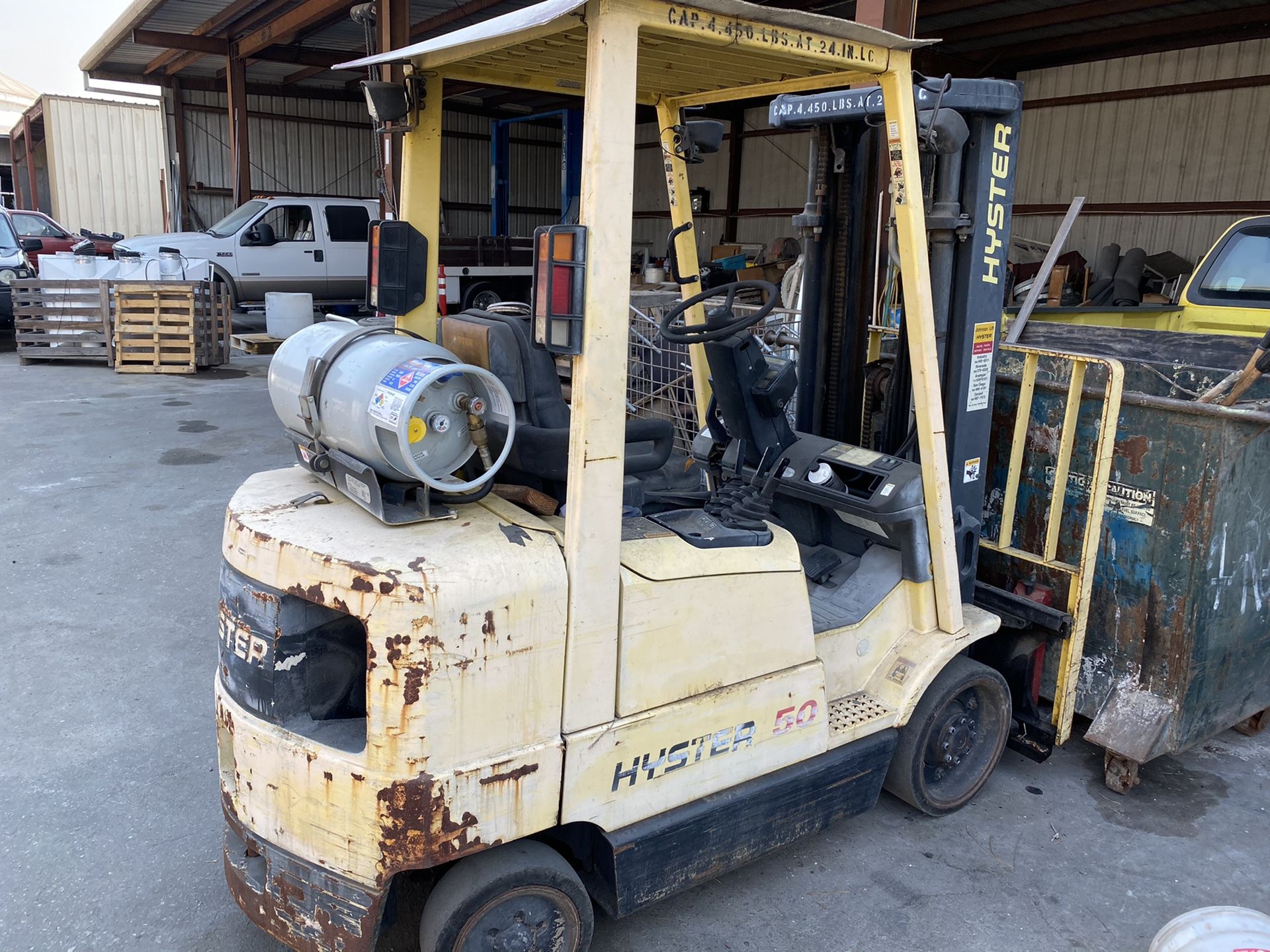 Hyster forklift