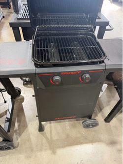 2-Burner Propane Gas Grill in Black