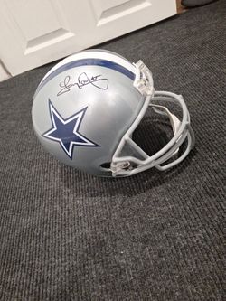 Tony Dorsett Autographed Helmet Authenticated By Bechett
