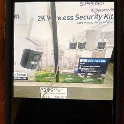 SWANN  2K Wireless Security Camera Kit 
