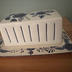 Delft Butter Dish