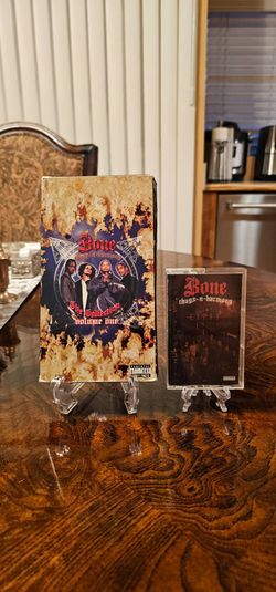 Bone Thugs N Harmony VHS & Cassette Tape 1995 Bundle / Rare / HTF / Collectible / Media / Memorabilia / Man Cave / Retro / 90s / Unique / VCR