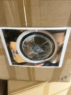 Luz abanico con control remoto