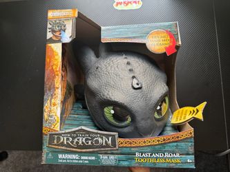 NEW How to Train Your Dragon Toothless Blast & Roar Mask – Lights, Sounds & Mist