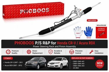 Power Steering Rack & Pinion for 2007-2011 Honda CR-V 2007-2012 Acura RDX