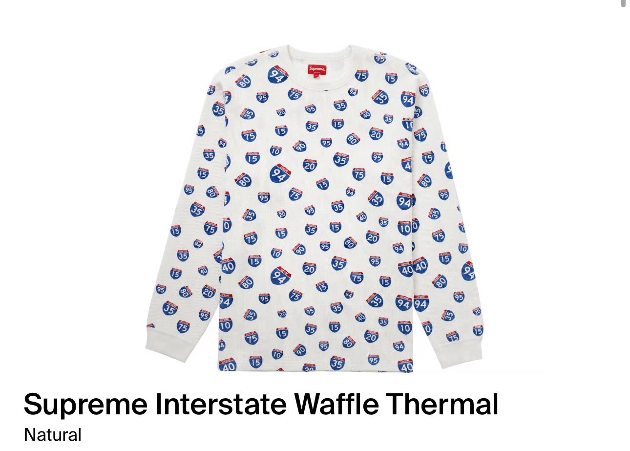 SUPREME Interstate Waffle Thermal