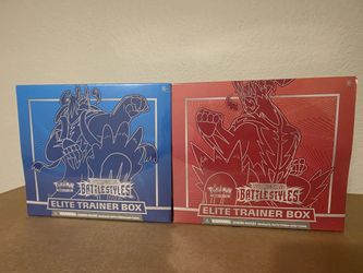 Pokemon Cards Battle Styles Elite Trainer Boxes
