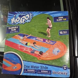 Quadruple slip n slide