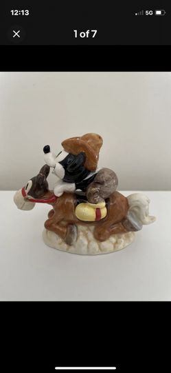 1950 Disney Salts And Peppers Shakers Vintage 