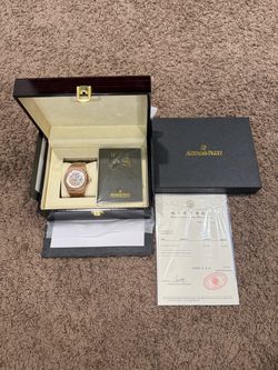 Audemars Piguet skeleton watch