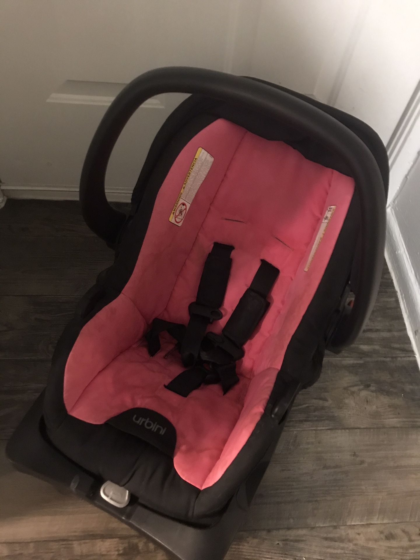 Car seat for baby girl with base