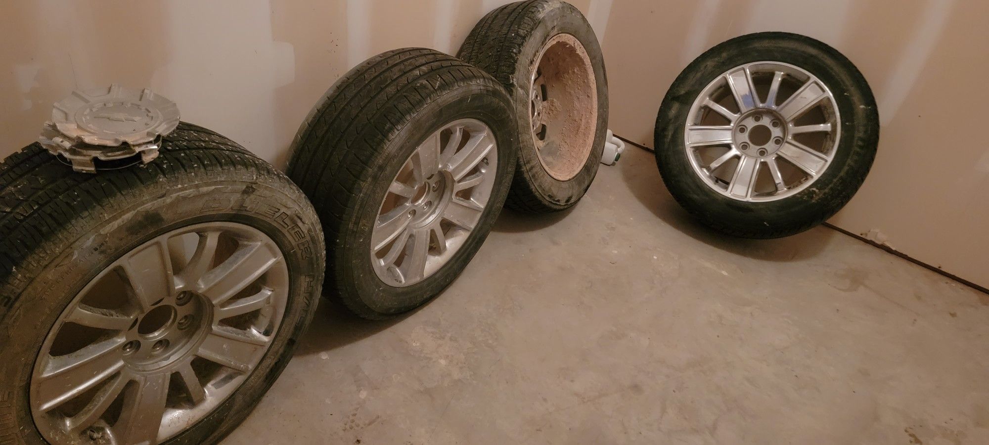 Stock Chevy Silverado Wheels And Tires for Sale in Odessa, TX OfferUp