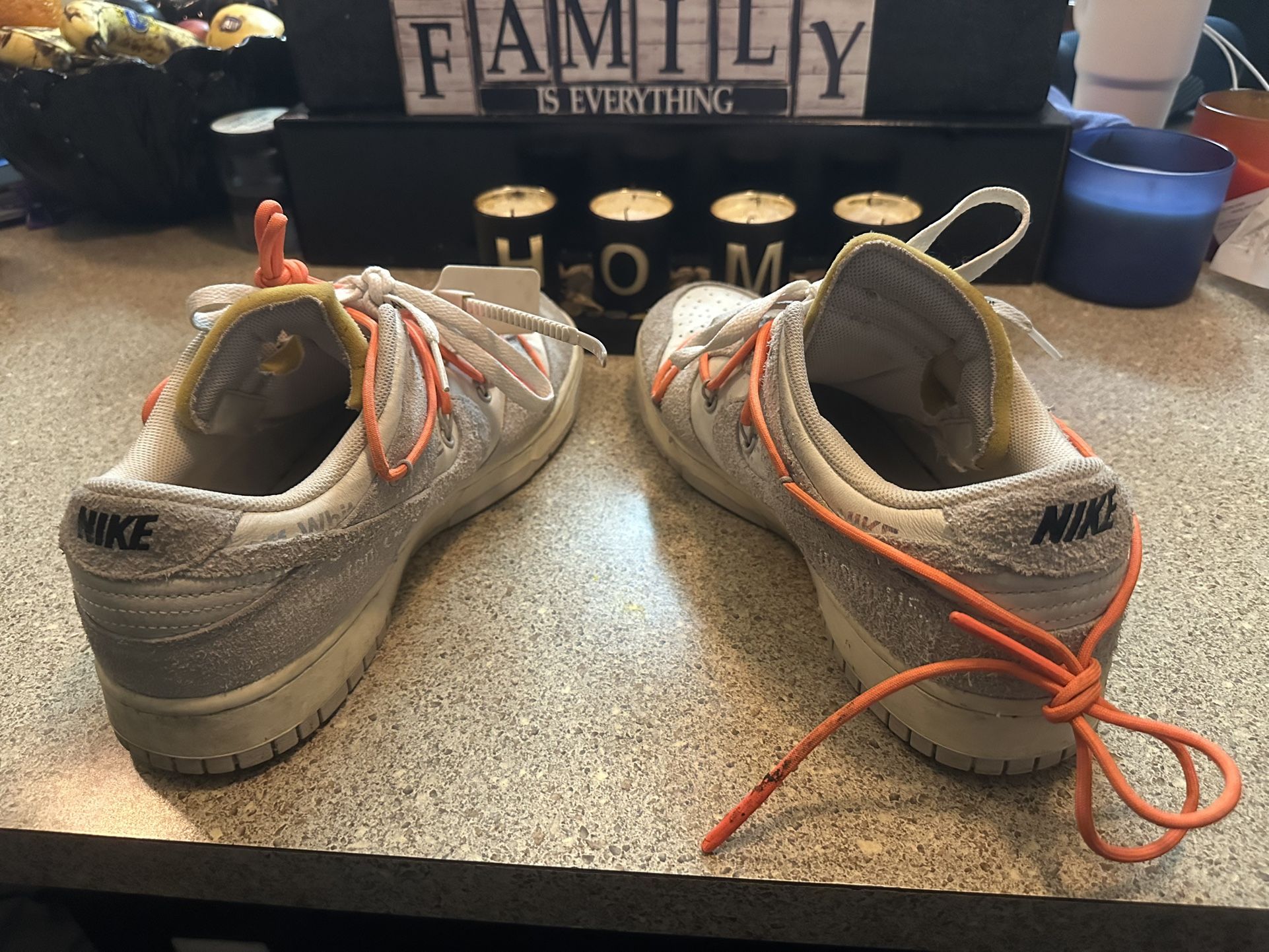 Off White Lot Dunk 11 Size 12