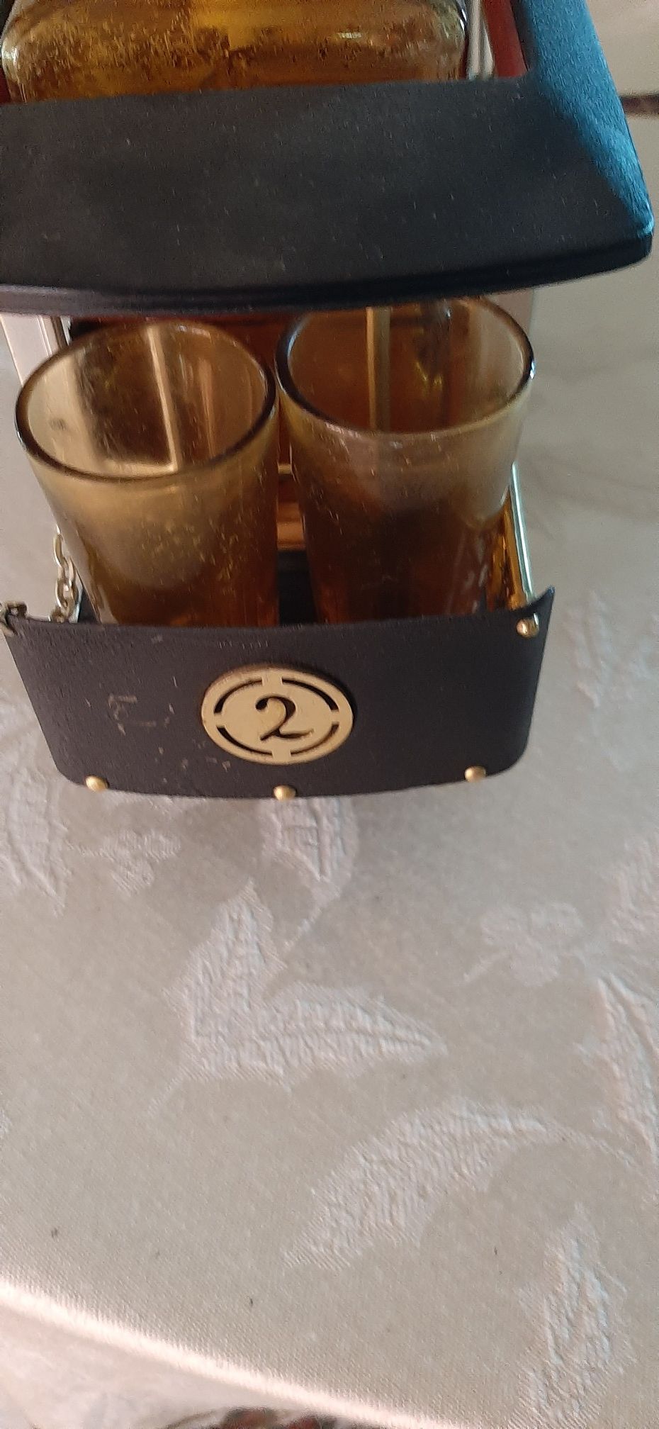 Vintage San Francisco Trolley Decanter