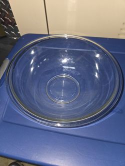 Pyrex 4l glass bowl