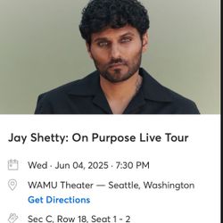 Jay Shetty: On Purpose Live Tour Tickets