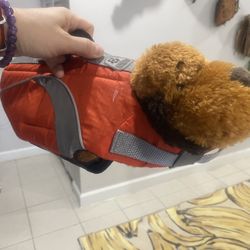 Life Jacket For Small Dog /  Life Preserver / Vest 