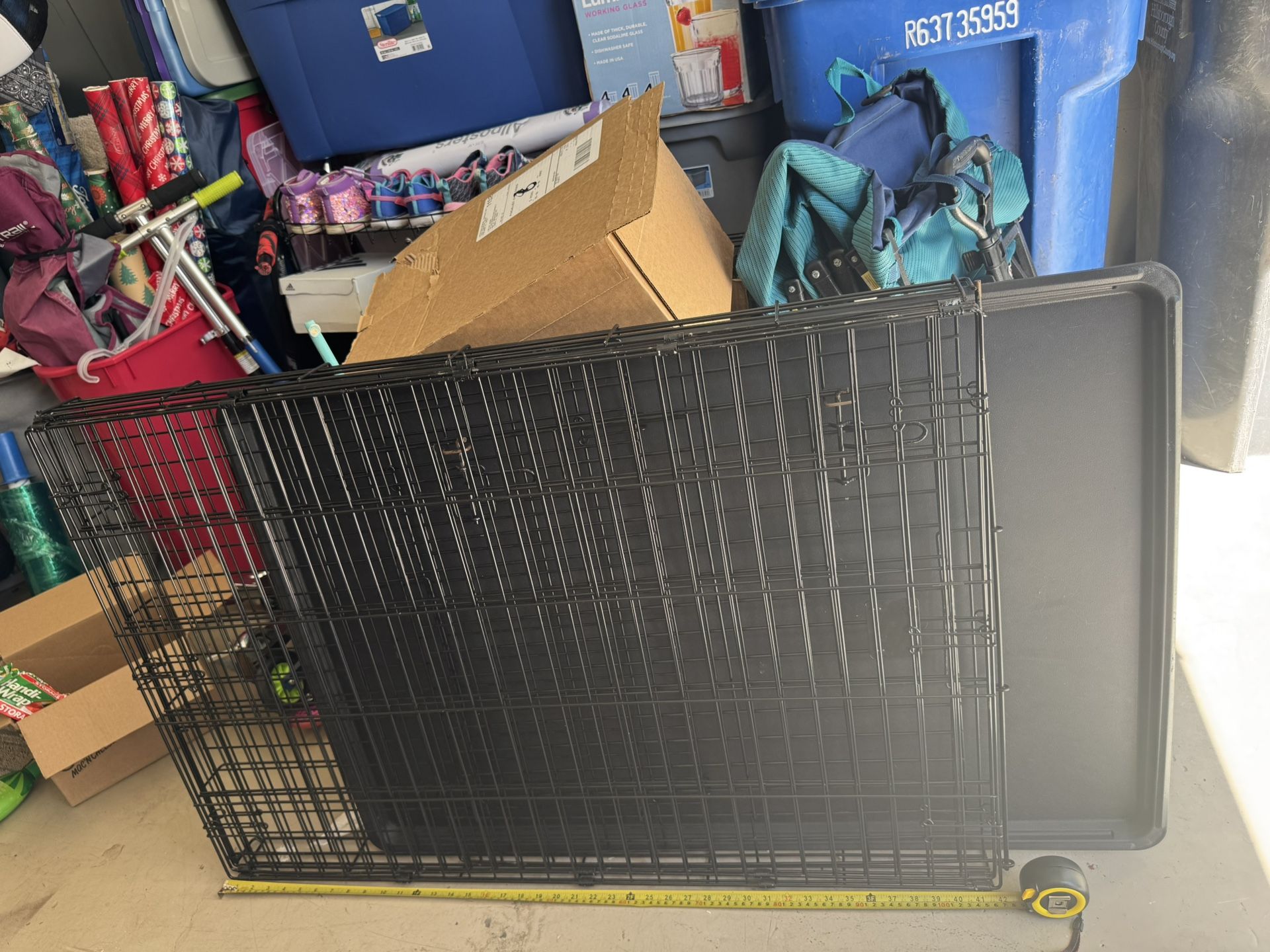 Folding Dog crate XL