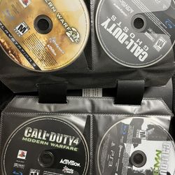 10 PS3 Games Lot Grand Theft Auto Call Of Duty Only