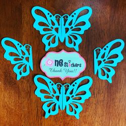 Dozen large butterfly cut