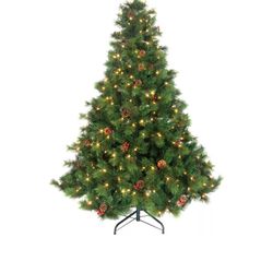 NEW 7ft Prelit christmas tree