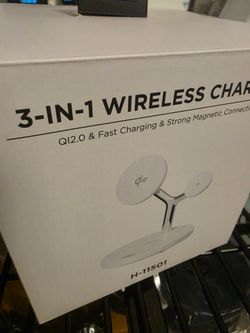 3-in-1 wireless charging station