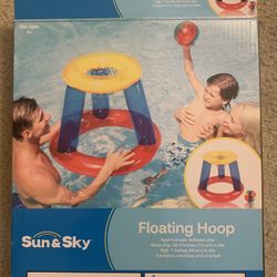 Floating Pool Basketball Hoops