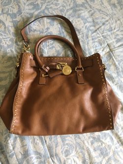 Genuine MK. Bag. Leather, rare used., enjoy yourself.