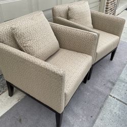 🥂 Everett Walter E Smith Modern Club Chairs 
