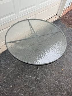Patio table