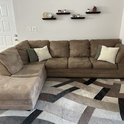 Brown Sectional Couch