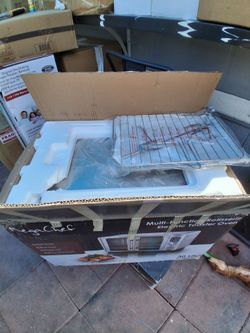 MegaChef French Door Toaster Oven w/ Rotisserie – Like New in Box