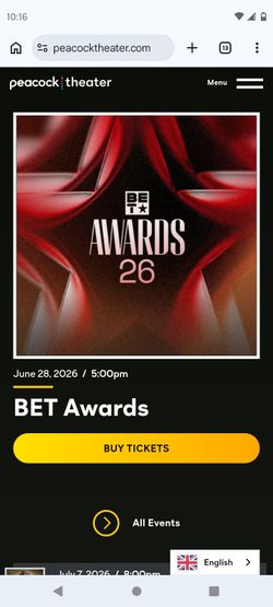 Bet awards 2026