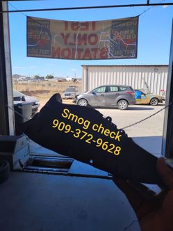 Smog check shoe