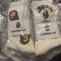 Bape Authentic Socks 