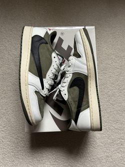 Air Jordan 1 Travis Scott Medium Olive Size 9.5 - NO TRADES!