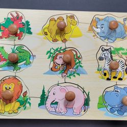 Animals Wooden Puzzle