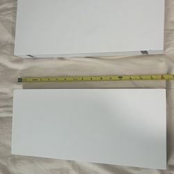 White Wall Shelves Set 