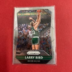 2015-16 Panini Prizm Basketball Larry Bird #261 Celtics Legend HOF