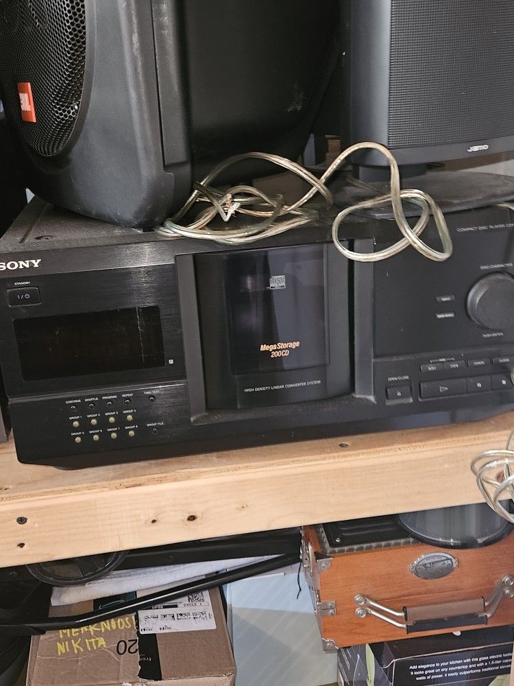Cd Player Sony 200