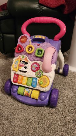 VTech Purple & Pink Learning Walker