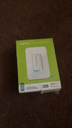 Wemo Wi-Fi Smart Dimmer Switch