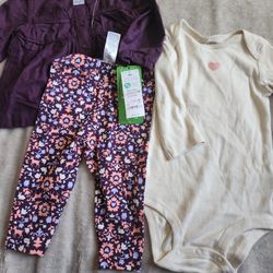 Baby Girl's 3 Piece Set