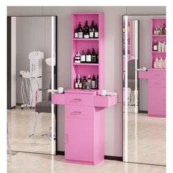 New hair stylist station 
Hair salon station