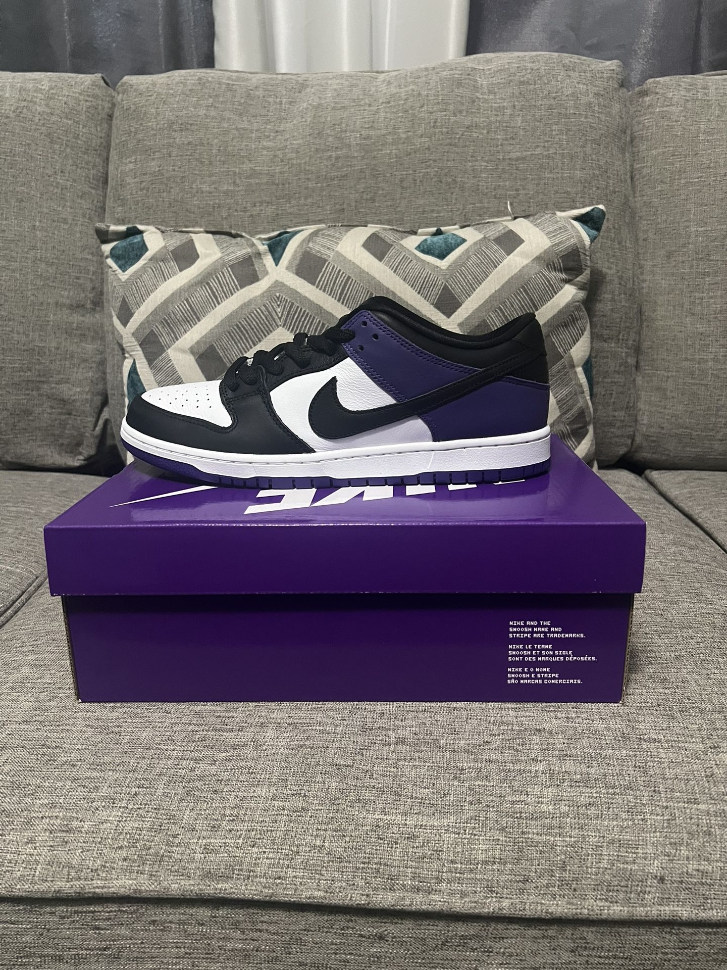 Nike SB Dunk Courts Purple 
